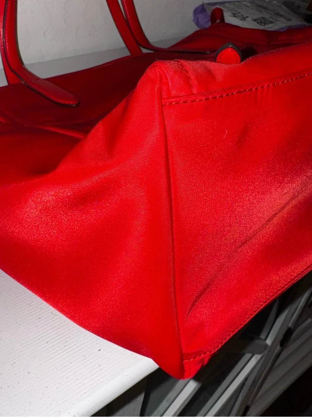 Kate Spade New York CHELSEA Red Medium Satchel Tote - like new! MSRP: $288.00